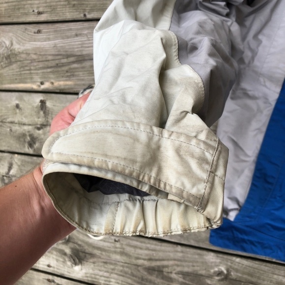 Vintage The North Face Hyvent Jacket small Varsity Blue - Picture 11 of 12